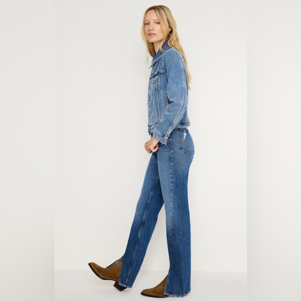 Good American women  Distressed Denim Jeans